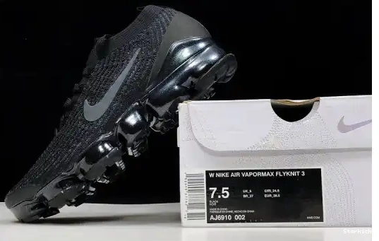 3.0 TRIPLE BLACK AJ6900-004 AIR FLYKNIT VAPORMAX 0503